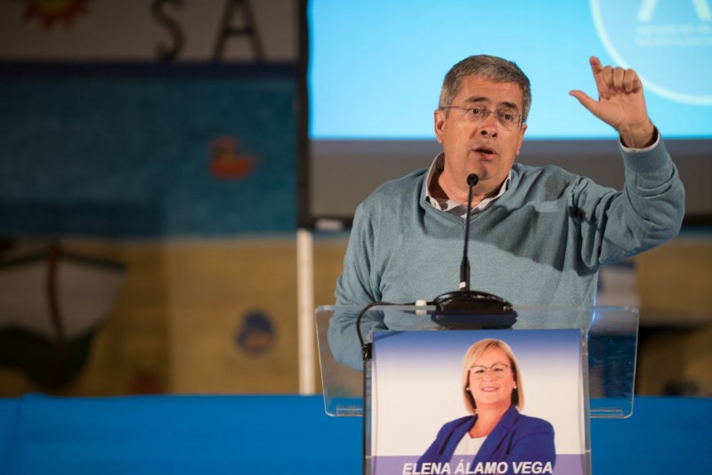 Marco Aurelio P�rez ofrece gesti�n y rigor para Gran Canaria 