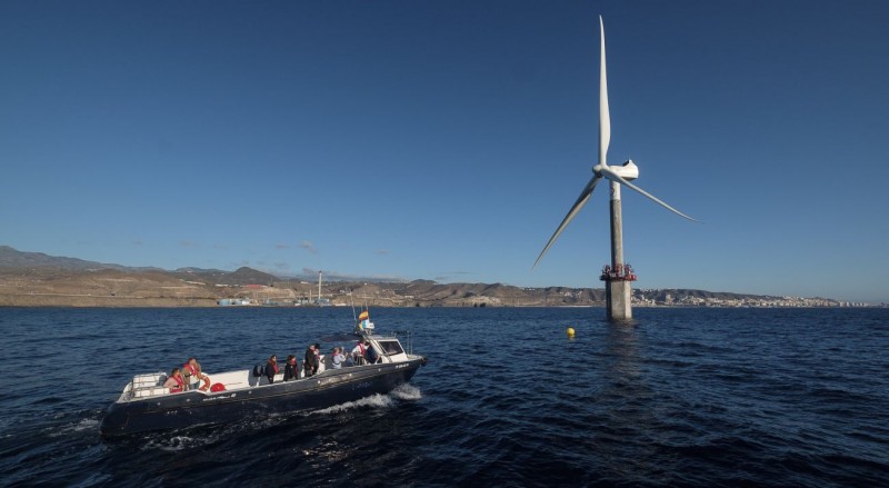 Fernando Clavijo: �En Canarias cubrimos m�s del 30% del consumo con energ�as renovables�