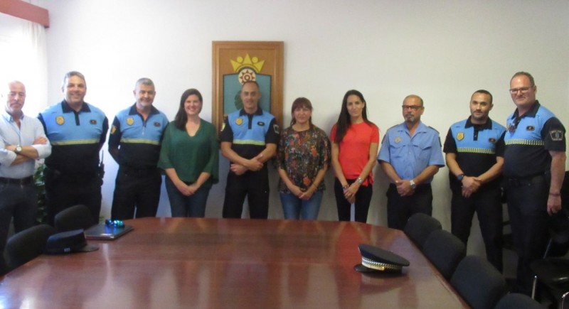 Salustiano Toledo L�pez  toma posesi�n como Subinspector de la Polic�a Local de Santa Luc�a