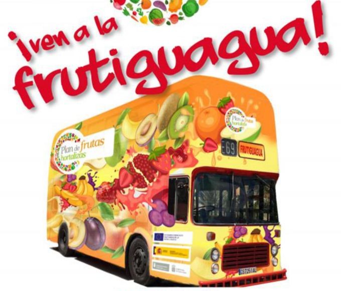 La Frutiguagua llegar a Mogn para  promover la alimentacin saludable 