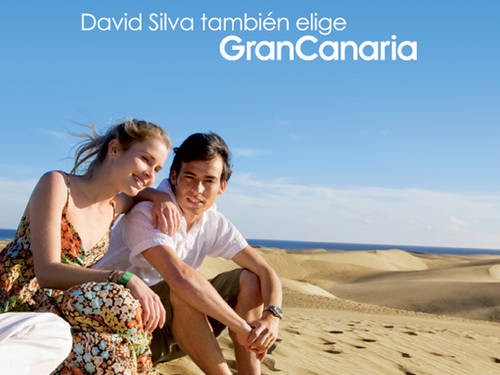 David Silva embajador de la promoci�n de Gran Canaria