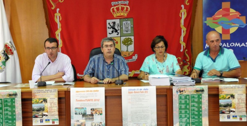 Tunte se prepara para vivir las fiestas de Santiago y San Bartolom�