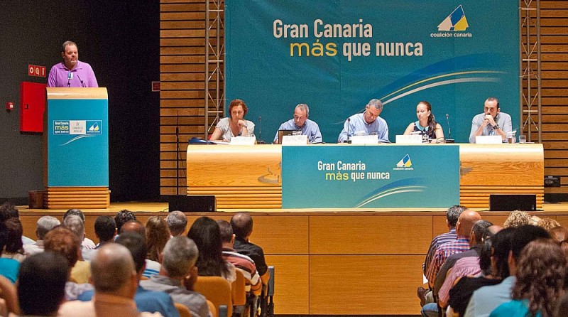 Fernando Ba�olas repite al frente de CC en Gran Canaria