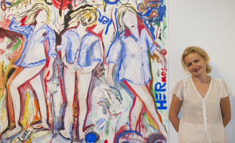 Antonia L�pez Gonz�lez expone en la Galer�a Casa Condal de Maspalomas