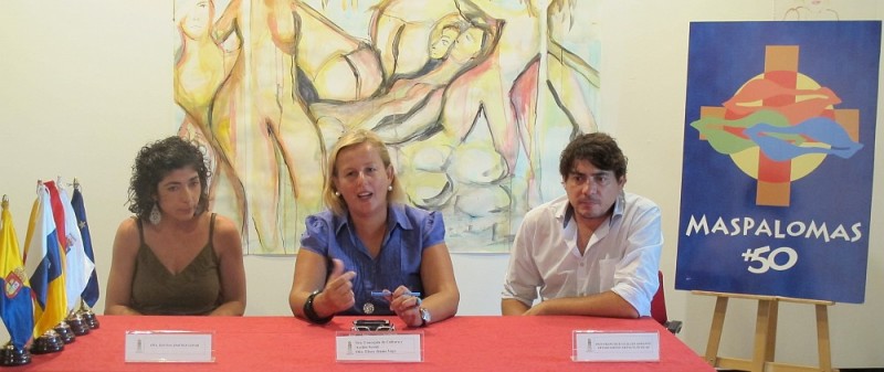  Maspalomas presenta el proyecto de Arte �Bailando la palabra�, con talleres en el espacio p�blico