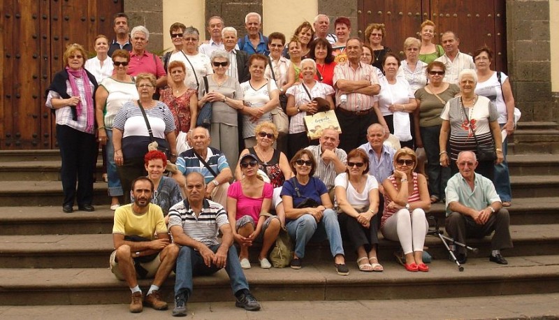 Los mayores de Santa Luc�a descubren los principales centros de inter�s cultural de la isla