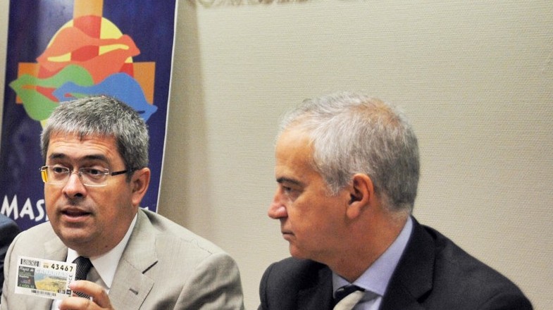 La ONCE premia este jueves con la  imagen de la Playa de Maspalomas