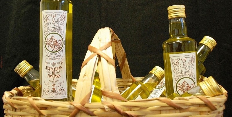 El aceite de oliva de Santa Luc�a, considerado el mejor de Gran Canaria por su calidad y sabor
