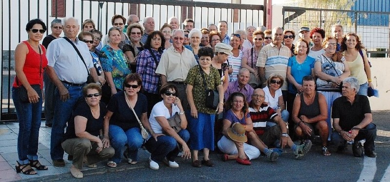 Acci�n Social de Santa Luc�a lleva a un grupo de 50 mayores de visita cultural por Moya y Firgas