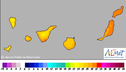 Alerta naranja en todo el archipi�lago por temperaturas