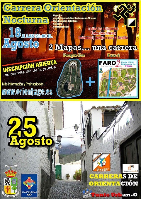 Abierta la inscripci�n para dos carreras de orientaci�n coorganizadas por la concejal�a de deportes.