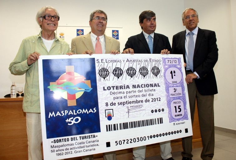 Maspalomas repartir� la suerte en los billetes de la Loter�a Nacional