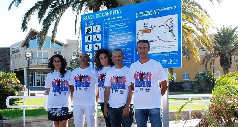 Santa Luc�a prepara la Media Marat�n Alcalde Camilo S�nchez 