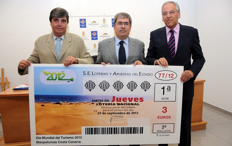 Loter�a Nacional promocionar� Maspalomas, en Espa�a