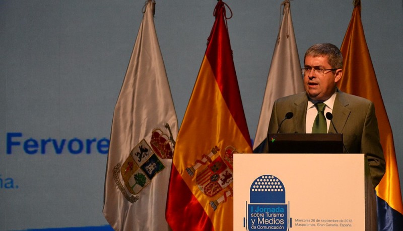 Marco Aurelio propone Maspalomas como foro period�stico permanente del debate mundial sobre el turismo