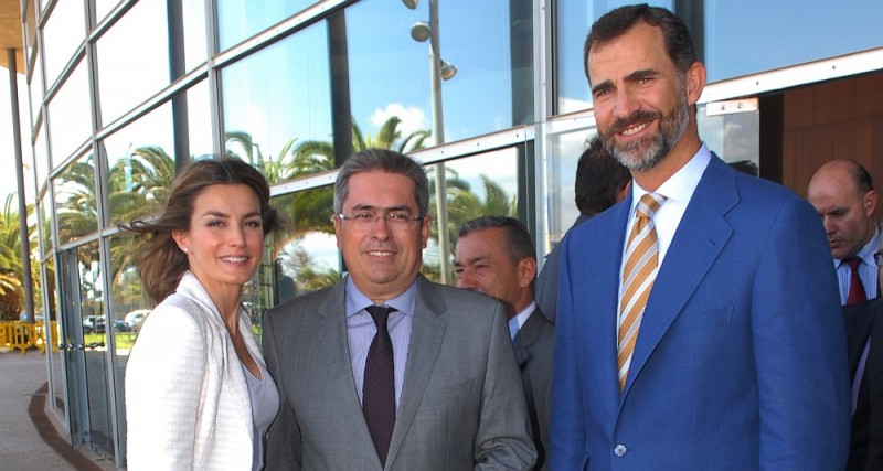 Marco Aurelio pide a los pr�ncipes de Asturias que elijan Maspalomas para hacer turismo familiar