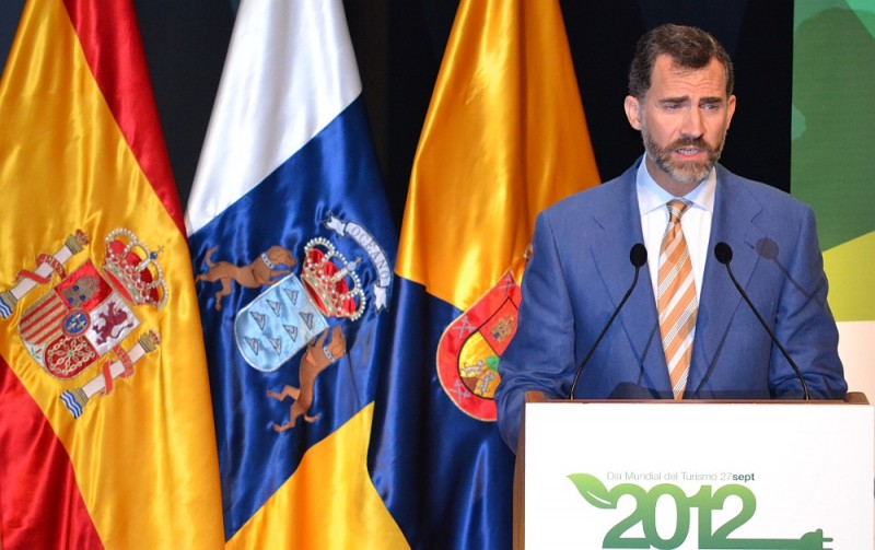 El Pr�ncipe Felipe destaca al sector tur�stico como clave para la econom�a Espa�ola