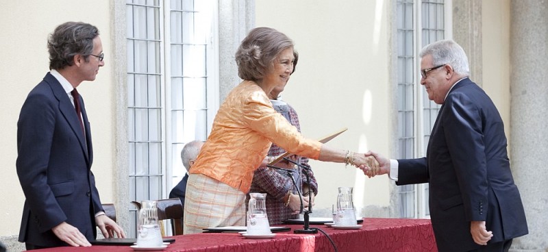 La Reina entrega el Premio Hispania Nostra al Museo y Parque Arqueol�gico Cueva Pintada de G�ldar