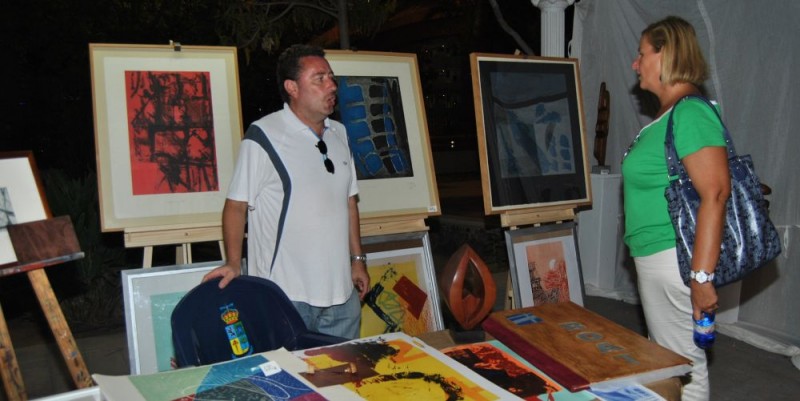Maspalomas clausura su primera Feria de las Artes y la Artesan�a 
