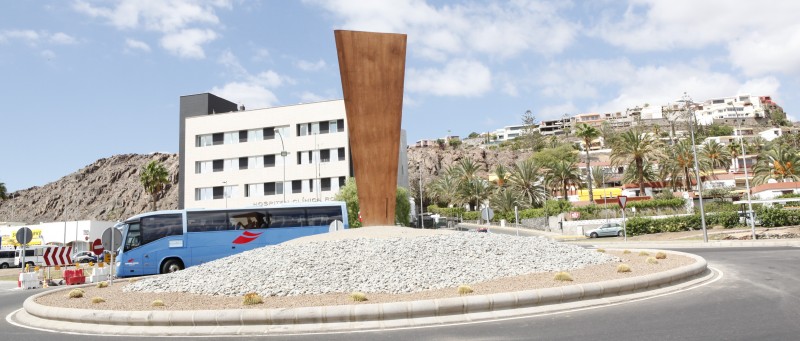 Maspalomas  Inaugura la �Estaca� que dio pi� a la urbanizaci�n tur�stica  Costa Canaria