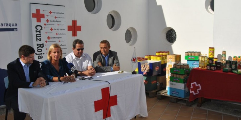 Canaragua se compromete a doblar la ayuda alimentaria para Cruz Roja en a�os venideros