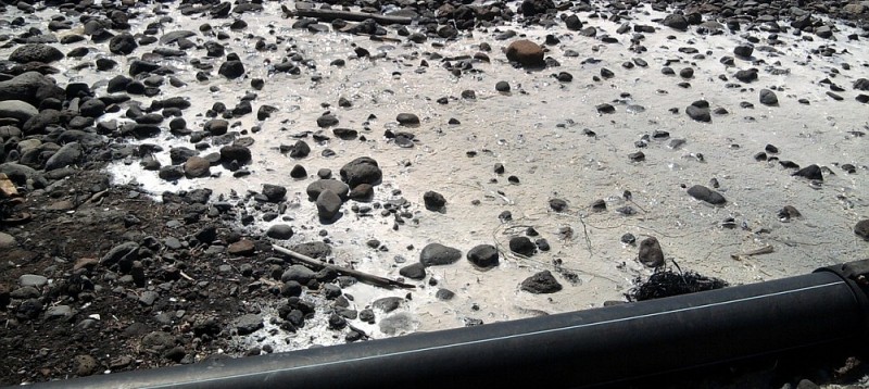 Turc�n denuncia vertidos de salmuera al barranco de Guayadeque