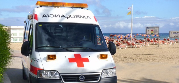Cruz Roja recupera a un turista en parada Cardiorrespiratoria