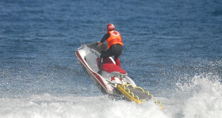 Cruz Roja rescata a seis personas en Maspalomas
