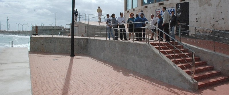 Finalizan el paseo mar�timo de Pozo Izquierdo