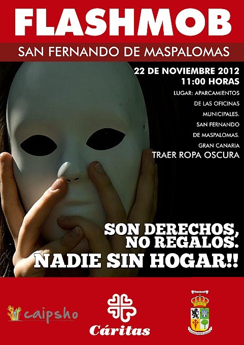 CAIPSHO C�ritas Arciprestal del Sur, arranca la Campa�a de las Personas Sin Hogar, bajo el lema �Son derechos, no regalos� 