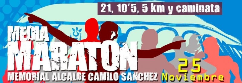 Media Marat�n Memorial Alcalde Camilo S�nchez en Santa Luc�a