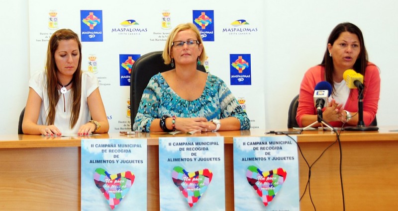Comienza la II Campa�a de recogida de Alimentos y Juguetes en Maspalomas