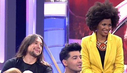 Fiesta de apoyo a la cantante canaria de la Voz, Breguette