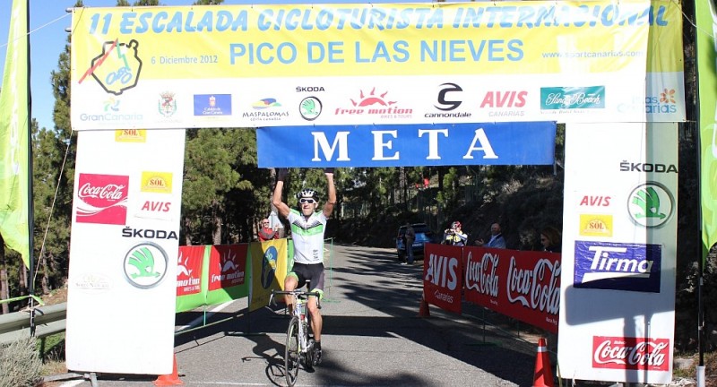 El Austriaco Hans Peter Obwaller repite victoria en el Pico de las Nieves