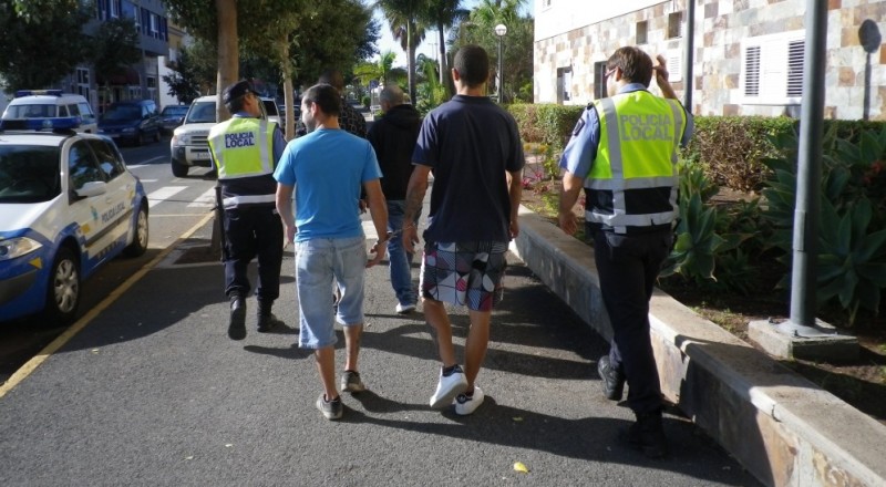 Detenidos cuatro individuos por robo de m�s de dos kil�metros de cable