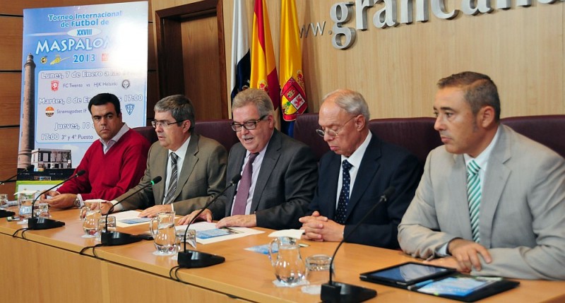  Maspalomas presenta el XXVIII Torneo Internacional de F�tbol 