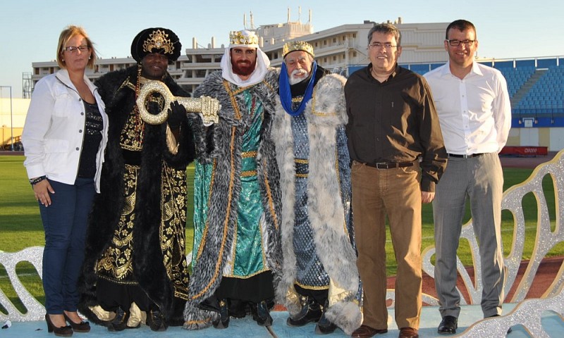 Los Reyes Magos llegan a Maspalomas