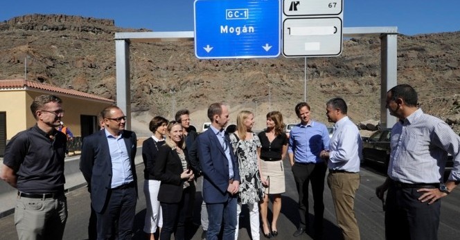 TUI se interesa por la pr�xima inauguraci�n de la autopista de Mog�n 