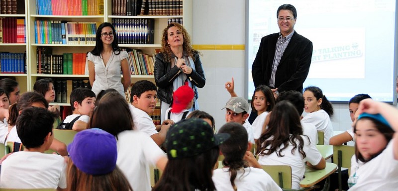 Alumnos de El Castillo participan en el D�a de los Humedales en Juncalillo del Sur