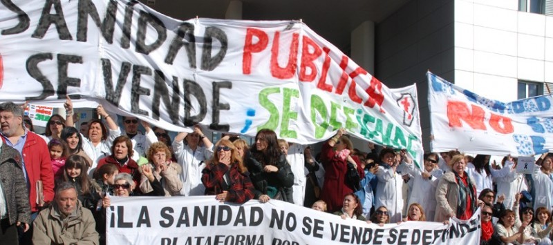 M�s de 600.000 personas rechazan la privatizaci�n de la sanidad  