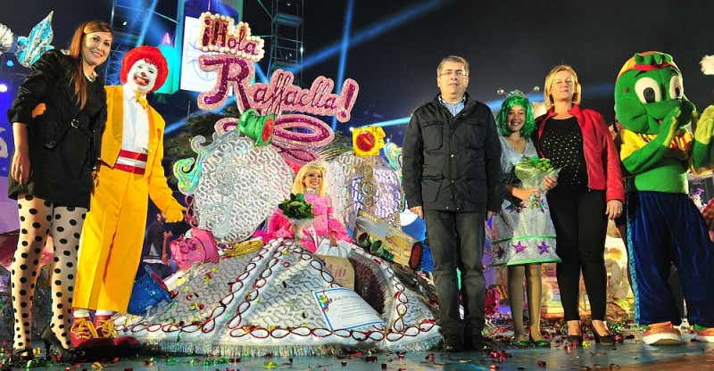 Valeria Tejera Rivero  Reina Infantil del Carnaval Planeta Maspalomas
