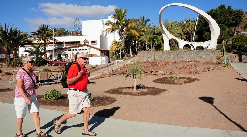 San Agust�n 'invita' a pasear