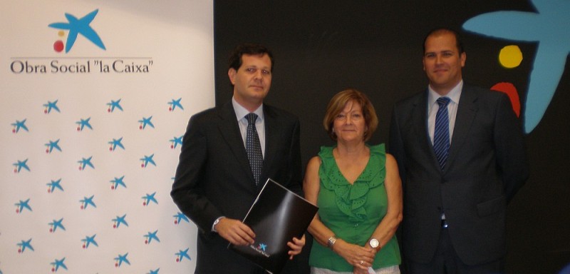 La Caixa y Santana Cazorla fomentar�n la contrataci�n de personas en riesgo de exclusi�n 
