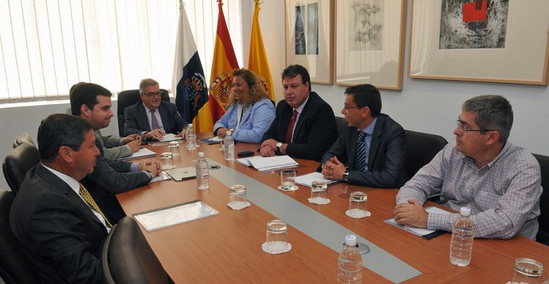 El Cabildo y la Mancomunidad de Municipios de Median�as a�nan esfuerzos para el desarrollo econ�mico