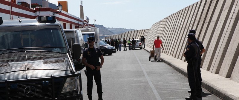 Tres detenidos en la operaci�n antidroga e Puerto Mog�n 