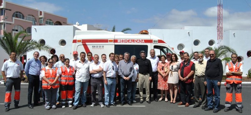 El subsecretario internacional de Cruz Roja visita la Asamblea de  Maspalomas