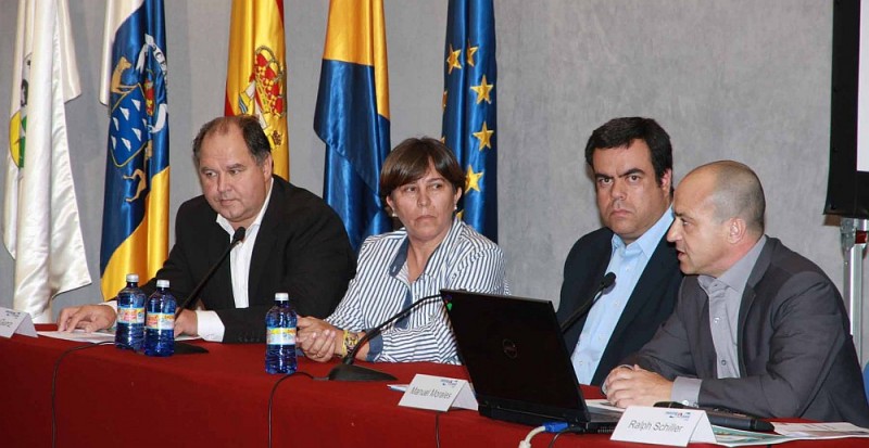 Melchor Cam�n presenta el aumento de operaciones a�reas del quinto operador de Alemania (FTI)