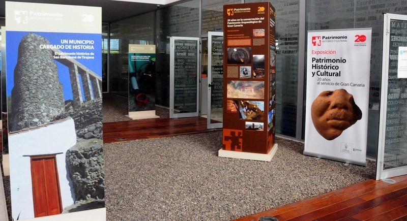 Expectaci�n en la muestra de Patrimonio Arqueol�gico