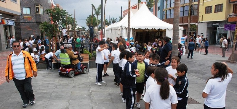 M�s de 500 escolares visitan la Muestra de los Museos en Vecindario
