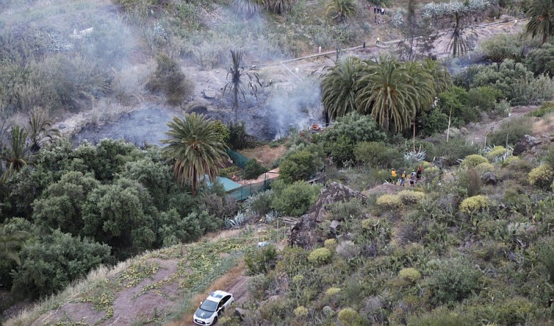 Controlado el incendio de Rosiana